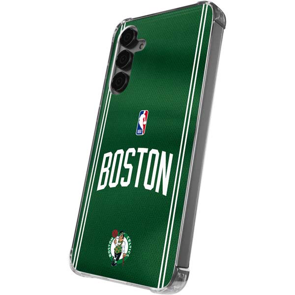 NBA Boston Celtics Jersey Galaxy S24 Plus Clear Case