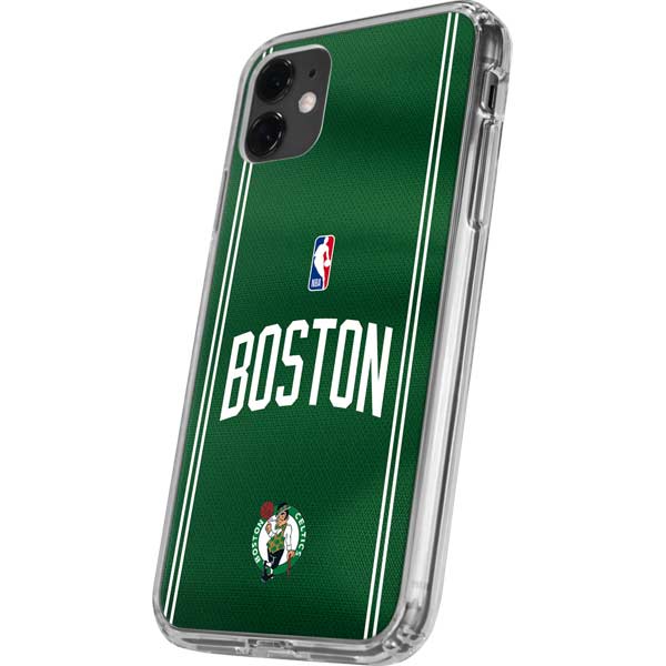 NBA Boston Celtics Jersey iPhone 11 Clear Case