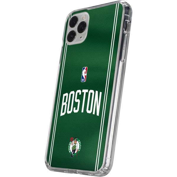 NBA Boston Celtics Jersey iPhone 11 Pro Clear Case