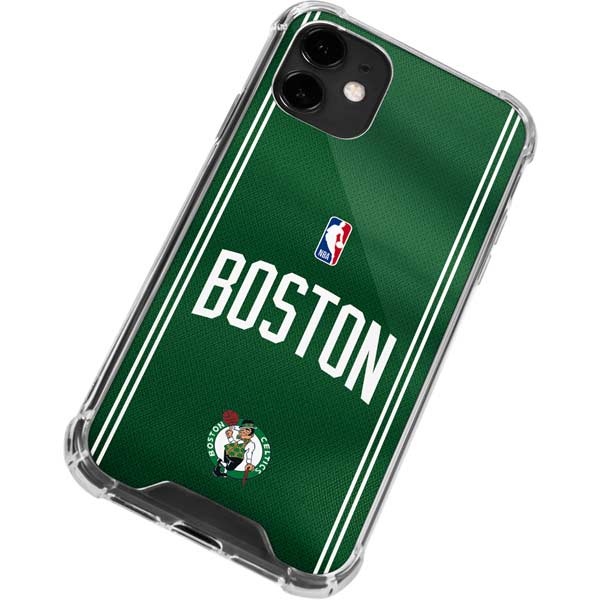 NBA Boston Celtics Jersey iPhone 12 Clear Case