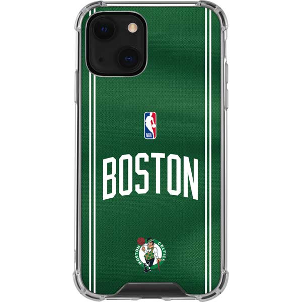 NBA Boston Celtics Jersey iPhone 13 Clear Case