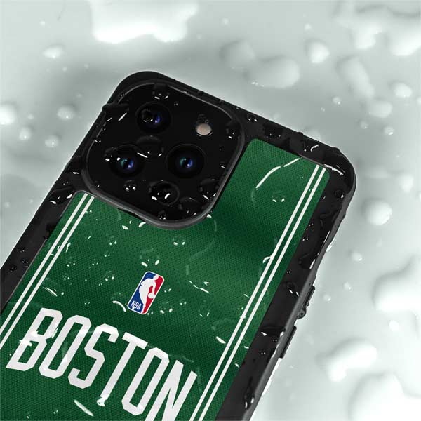 NBA Boston Celtics Jersey iPhone 14 Pro Waterproof Case
