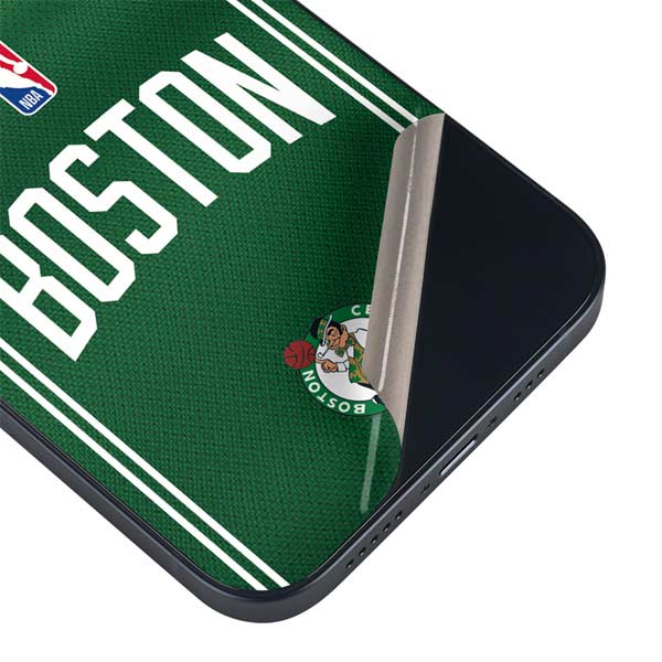 NBA Boston Celtics Jersey iPhone 15 Plus Skin