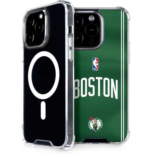 NBA Boston Celtics Jersey iPhone 15 Pro MagSafe Case