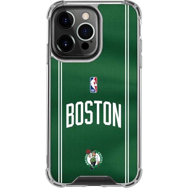 NBA Boston Celtics Jersey iPhone 15 Pro Max Clear Case
