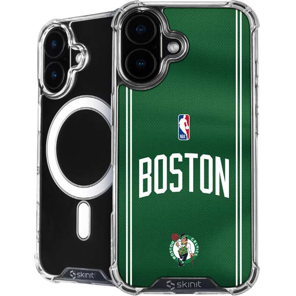 NBA Boston Celtics Jersey iPhone 16 MagSafe Case
