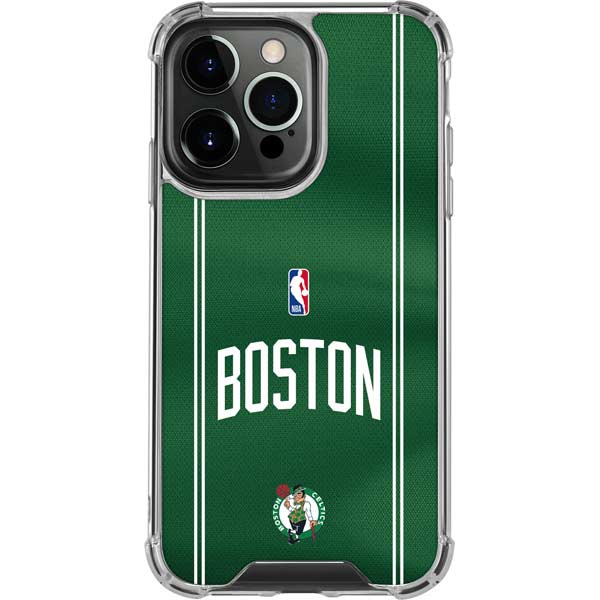 NBA Boston Celtics Jersey iPhone 16 Pro Clear Case