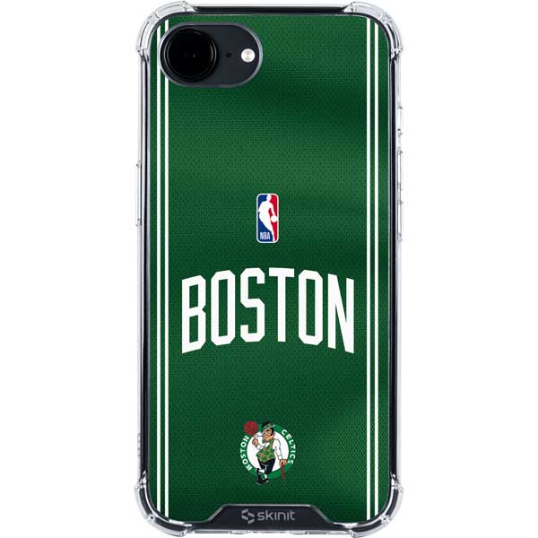 NBA Boston Celtics Jersey iPhone 16e Clear Case