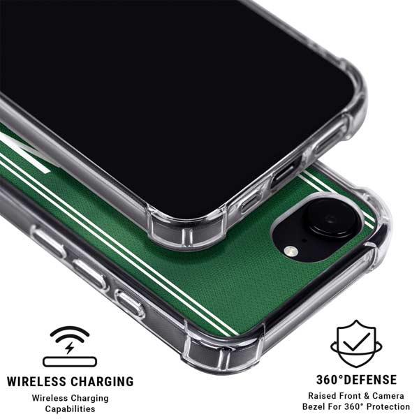 NBA Boston Celtics Jersey iPhone 16e Clear Case