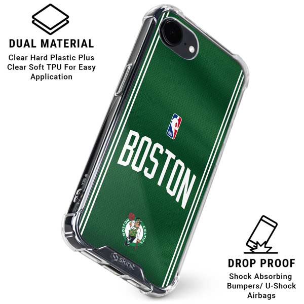 NBA Boston Celtics Jersey iPhone 16e Clear Case