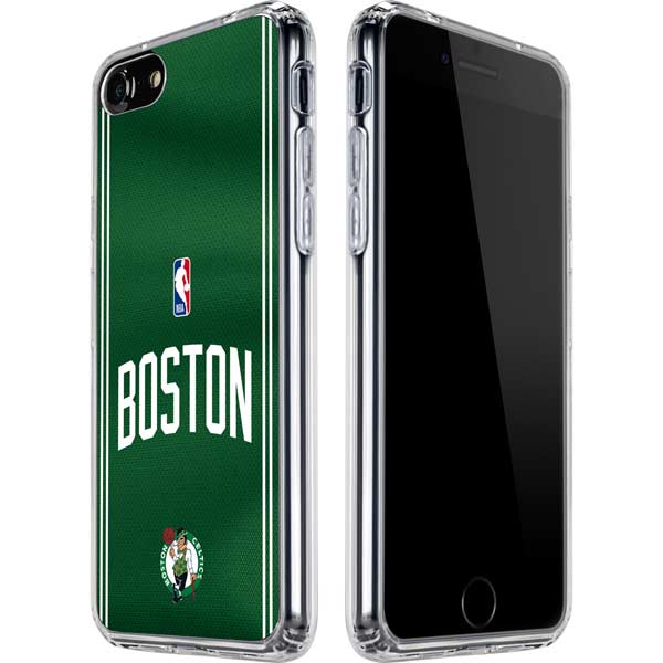 NBA Boston Celtics Jersey iPhone SE (2nd & 3rd Gen) Clear Case