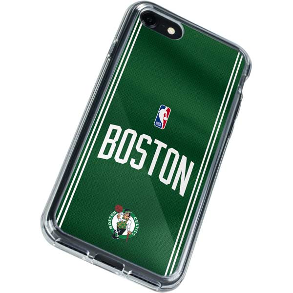 NBA Boston Celtics Jersey iPhone SE (2nd & 3rd Gen) Clear Case