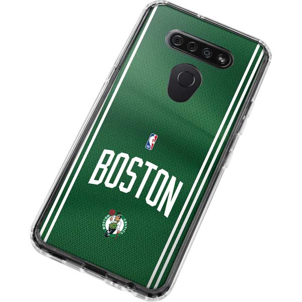 NBA Boston Celtics Jersey LG K51/Q51 Clear Case