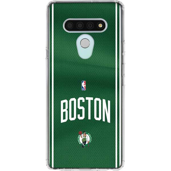 NBA Boston Celtics Jersey LG Stylo 6 Clear Case