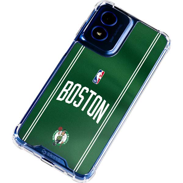 NBA Boston Celtics Jersey Moto G Play 4G (2024) Clear Case