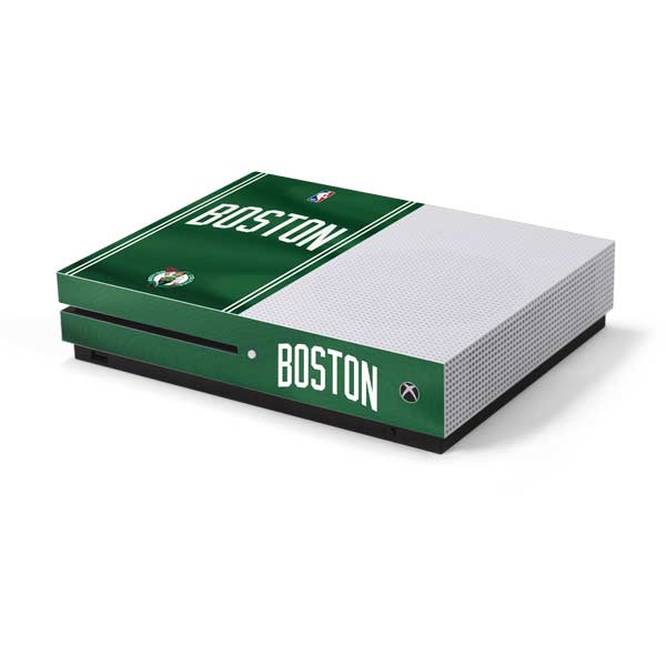 NBA Boston Celtics Jersey Xbox One S Console Skin