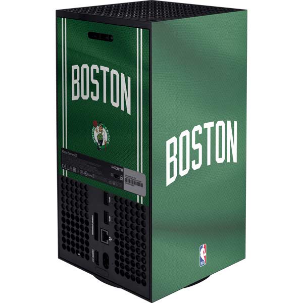 NBA Boston Celtics Jersey Xbox Series X Console Skin