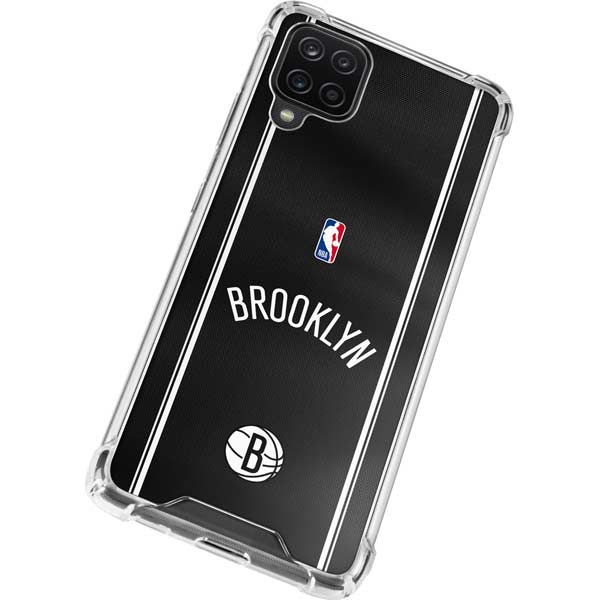 NBA Brooklyn Nets Jersey Galaxy A12 Clear Case
