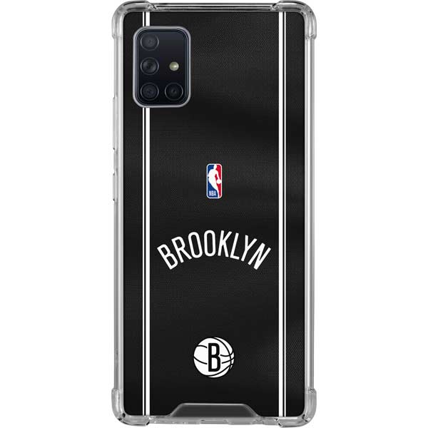 NBA Brooklyn Nets Jersey Galaxy A51 5G Clear Case
