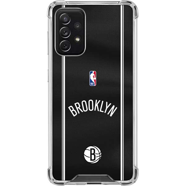 NBA Brooklyn Nets Jersey Galaxy A72 5G Clear Case