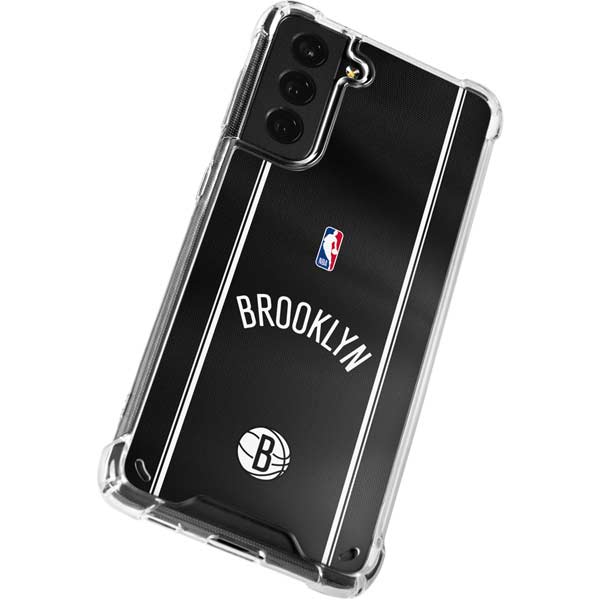 NBA Brooklyn Nets Jersey Galaxy S21 Plus 5G Clear Case