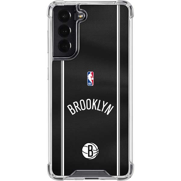 NBA Brooklyn Nets Jersey Galaxy S22 Clear Case
