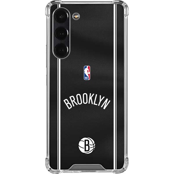 NBA Brooklyn Nets Jersey Galaxy S23 Plus Clear Case