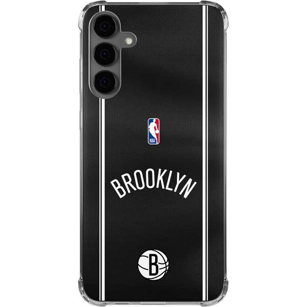 NBA Brooklyn Nets Jersey Galaxy S24 Plus Clear Case