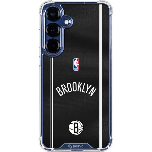 NBA Brooklyn Nets Jersey Galaxy S25 Plus Clear Case