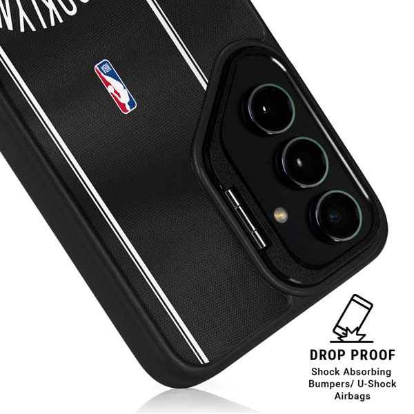 NBA Brooklyn Nets Jersey Galaxy S25 Plus Kickstand Case