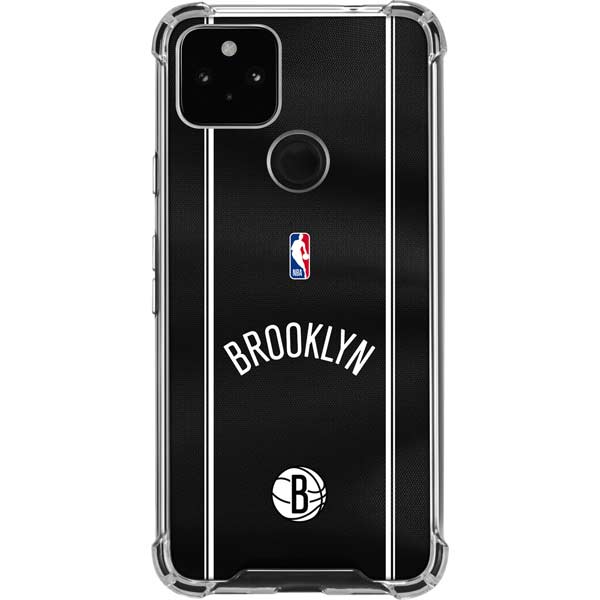 NBA Brooklyn Nets Jersey Google Pixel 4a 5G Clear Case