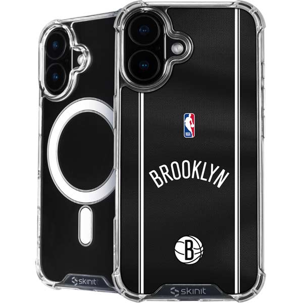 NBA Brooklyn Nets Jersey iPhone 16 MagSafe Case