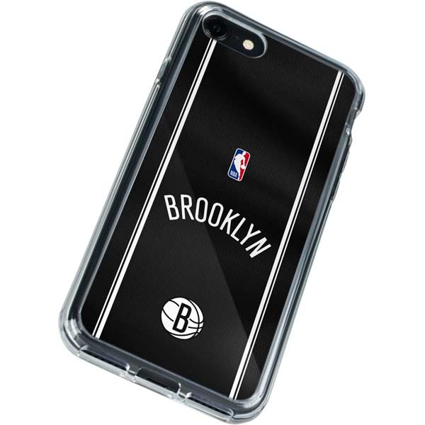 NBA Brooklyn Nets Jersey iPhone SE (2nd & 3rd Gen) Clear Case