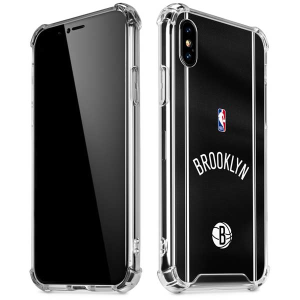 NBA Brooklyn Nets Jersey iPhone X/XS Clear Case