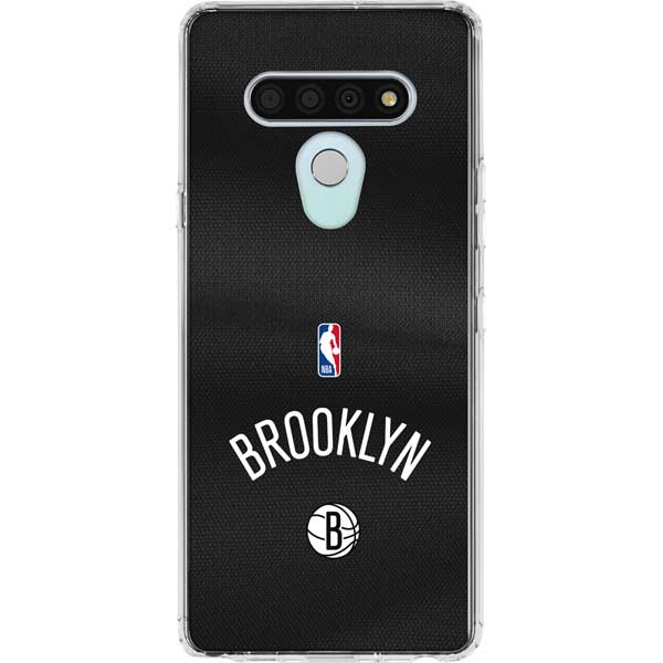 NBA Brooklyn Nets Jersey LG Stylo 6 Clear Case