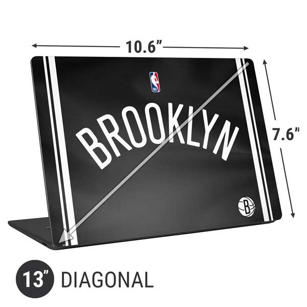 NBA Brooklyn Nets Jersey Universal Laptop 13in (10.6 x 7.6in) Skin