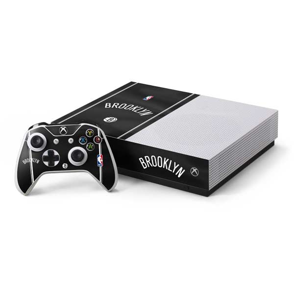 NBA Brooklyn Nets Jersey Xbox One S All-Digital Edition Bundle Skin