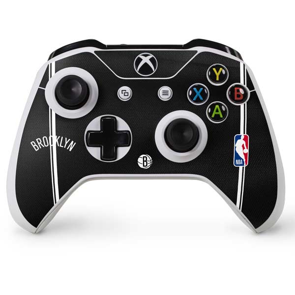 NBA Brooklyn Nets Jersey Xbox One S Controller Skin