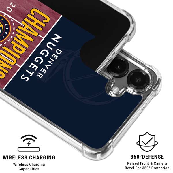 NBA Champions 2023: Denver Nuggets Galaxy S26 Plus Clear Case