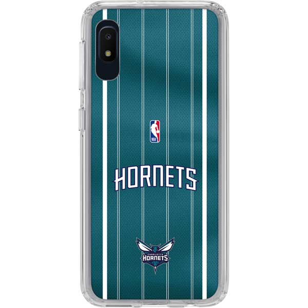 NBA Charlotte Hornets Jersey Galaxy A10e Clear Case