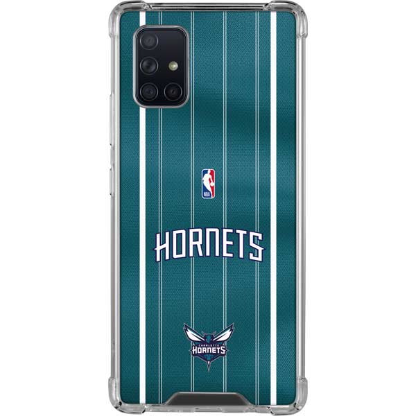 NBA Charlotte Hornets Jersey Galaxy A71 5G Clear Case
