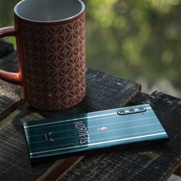 NBA Charlotte Hornets Jersey Galaxy Note 10 Skin