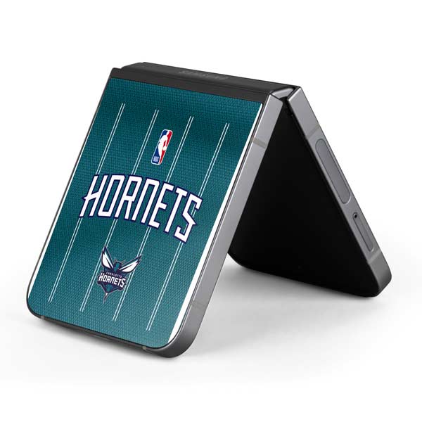 NBA Charlotte Hornets Jersey Galaxy Z Flip6 Skin