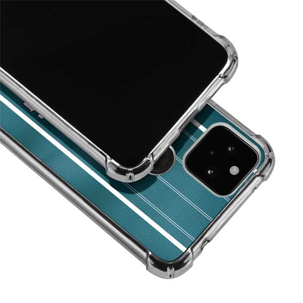 NBA Charlotte Hornets Jersey Google Pixel 5 Clear Case