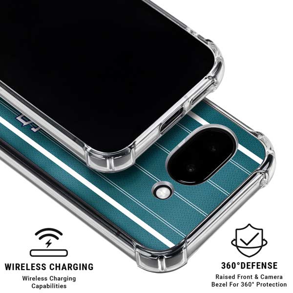 NBA Charlotte Hornets Jersey Google Pixel 9a Clear Case