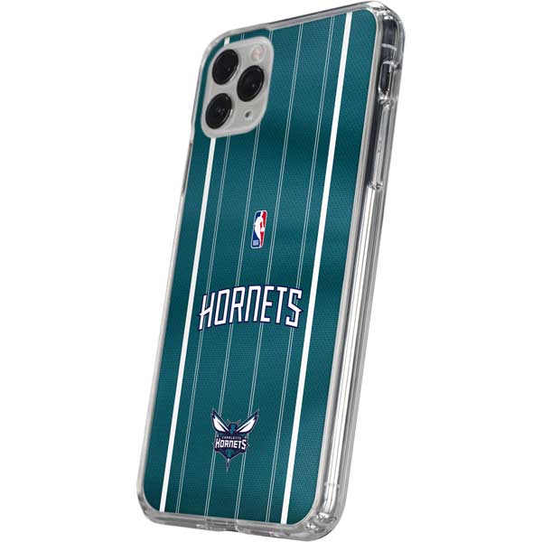 NBA Charlotte Hornets Jersey iPhone 11 Pro Clear Case