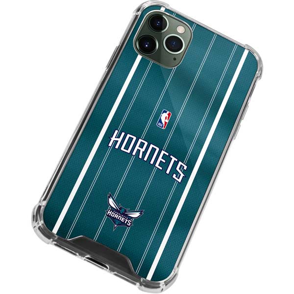 NBA Charlotte Hornets Jersey iPhone 12 Pro Clear Case