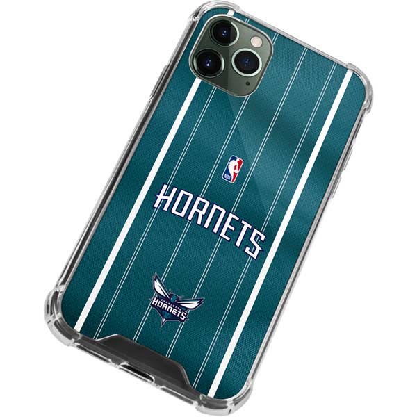 NBA Charlotte Hornets Jersey iPhone 12 Pro Max Clear Case