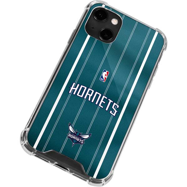 NBA Charlotte Hornets Jersey iPhone 13 Clear Case