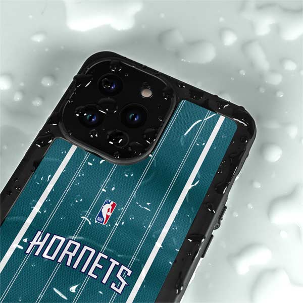 NBA Charlotte Hornets Jersey iPhone 14 Pro Waterproof Case